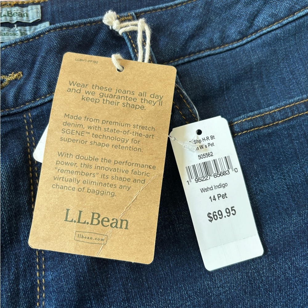 L.L. Bean True Shape Jeans
